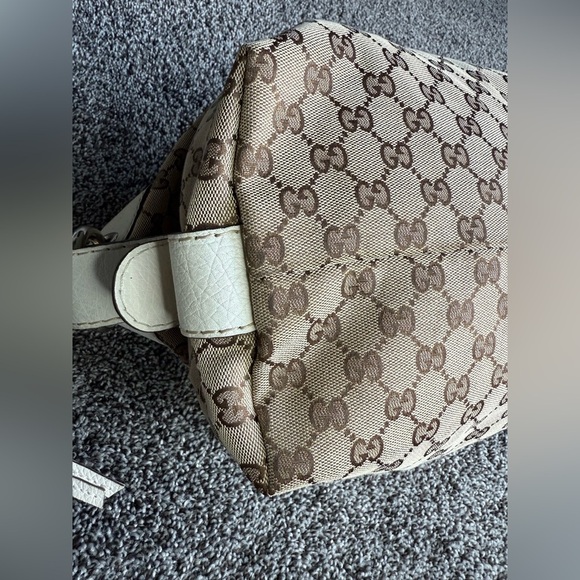 Gucci vintage GG canvas bamboo bar tote - Picture 15 of 16